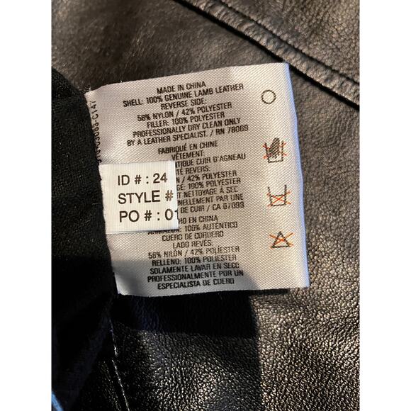 Ashworth Reversible Men's Lamb Leather Coat Jacket Black Suede Brown XL - Picture 8 of 13